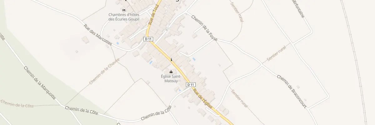 Plan du 117 Rue de l’Eglise à Mont-le-Vignoble