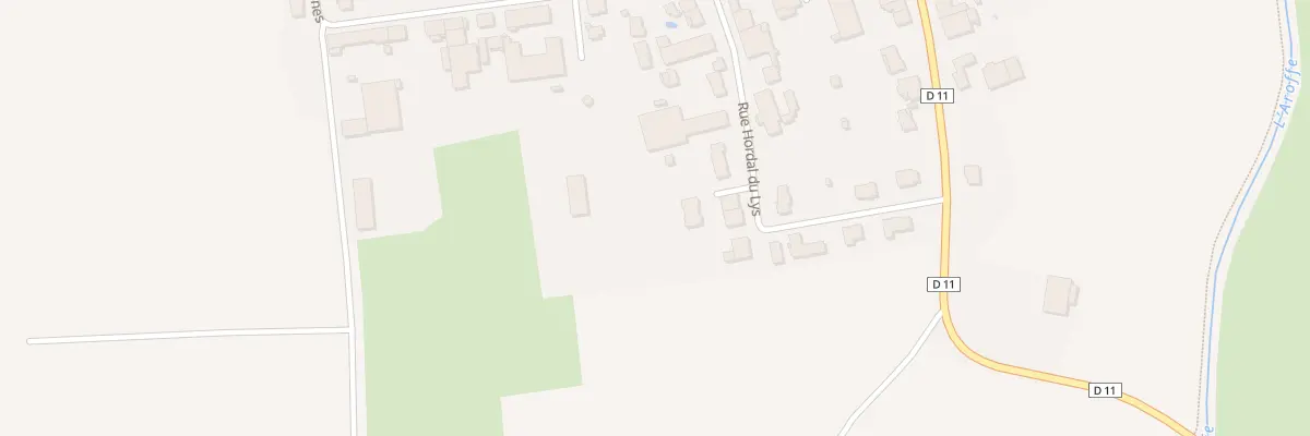 Plan du 26 Rue Hordal du Lys à Barisey-au-Plain
