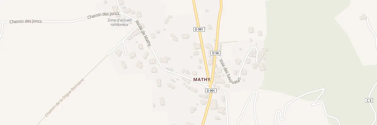 Plan du 50 Rte de Mathy à Serrières-en-Chautagne