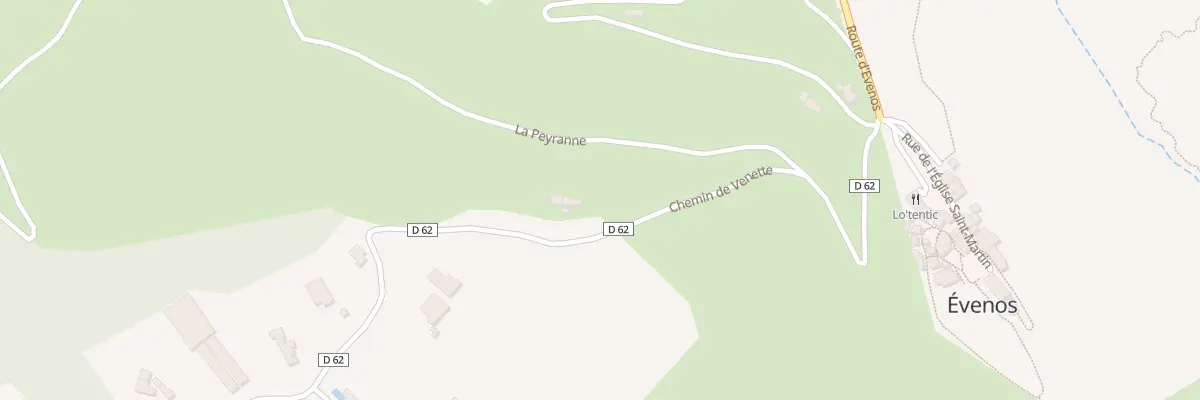 Plan du 9001 Pipaudon à Évenos