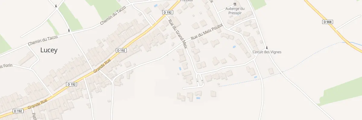 Plan du 4 Rue du Grand Meix à Lucey