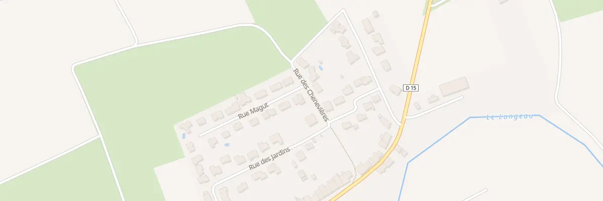 Plan du 1 Rue Magut à Friauville