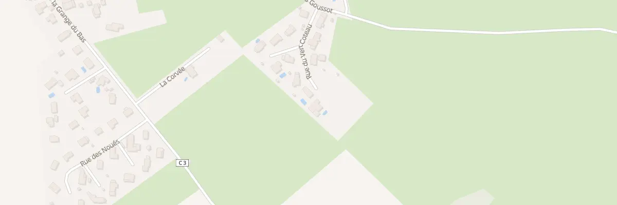 Plan du 12 Rue du Vert Coteau à Chevigney-sur-l’Ognon