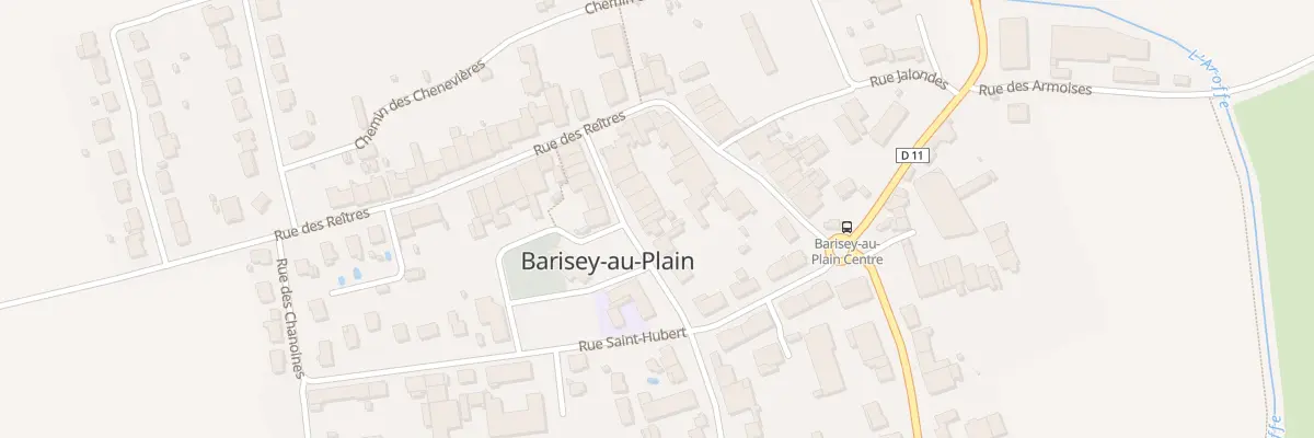 Plan du 11 Rue Hordal du Lys à Barisey-au-Plain