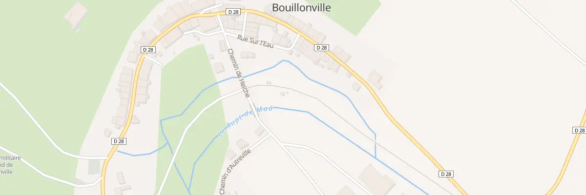 Plan du 3 Che d’Esch à Bouillonville