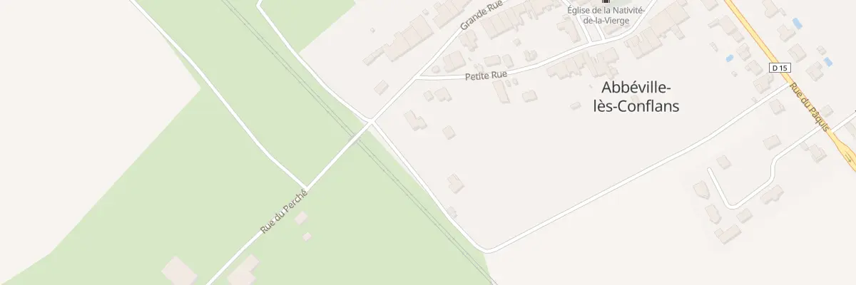 Plan du 42 Gr Grande Rue à Abbéville-lès-Conflans