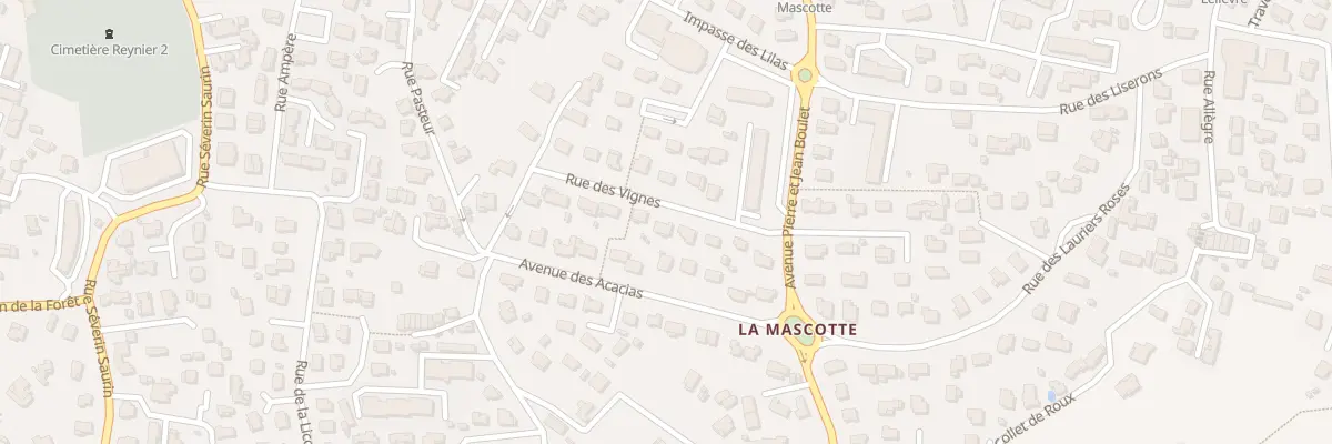 Plan du 85 Rue des Vignes à Six-Fours-les-Plages