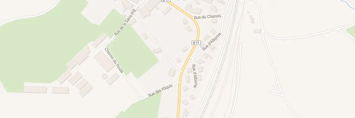 Plan du 54 Gr Grande Rue à Barisey-la-Côte