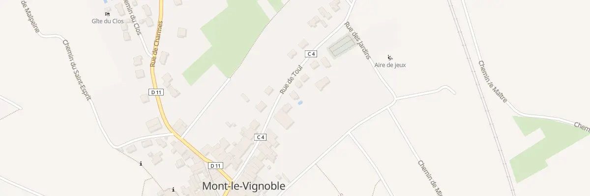 Plan du 286 Rue de Toul à Mont-le-Vignoble