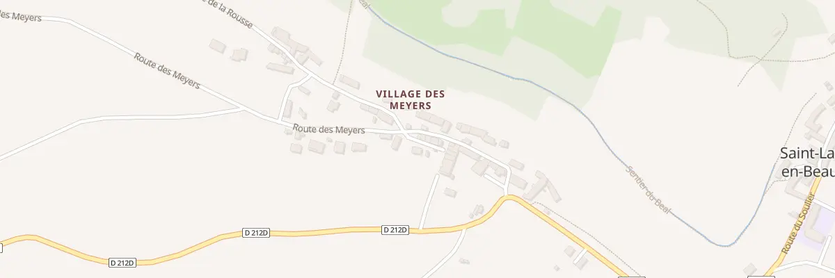 Plan du 23 Imp du Porche à Saint-Laurent-en-Beaumont