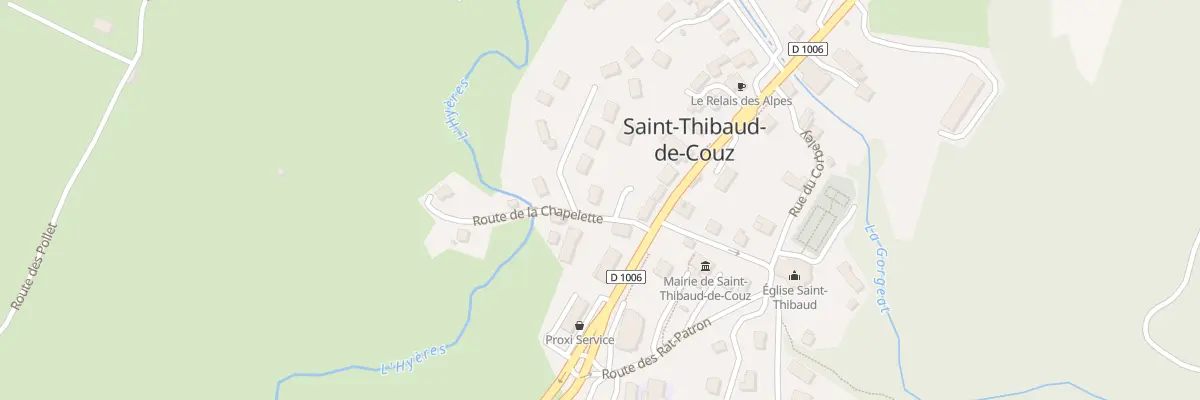 Plan du 48 Rte de la Chapelette à Saint-Thibaud-de-Couz