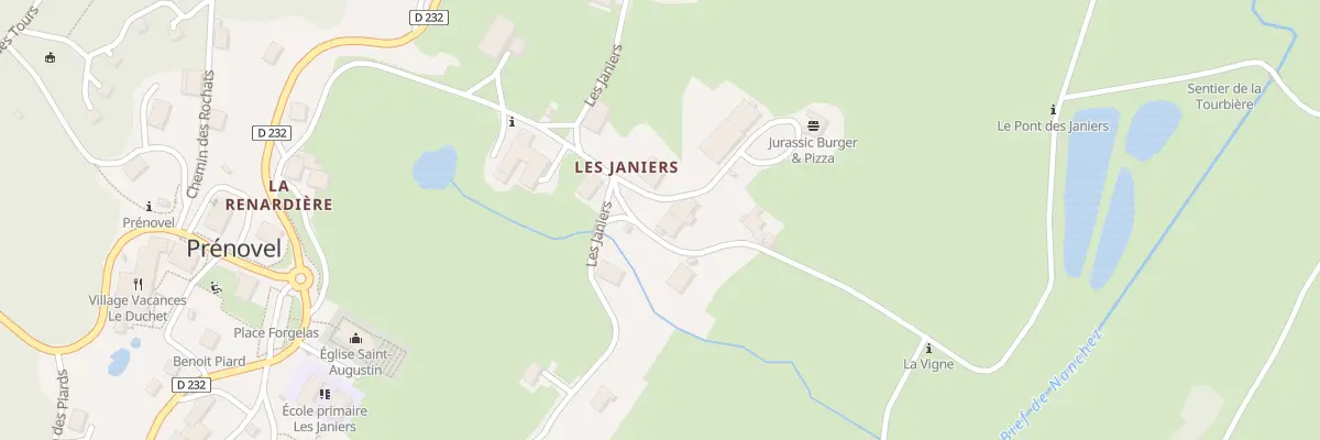 Plan du 8 Qua Les Janiers à Nanchez