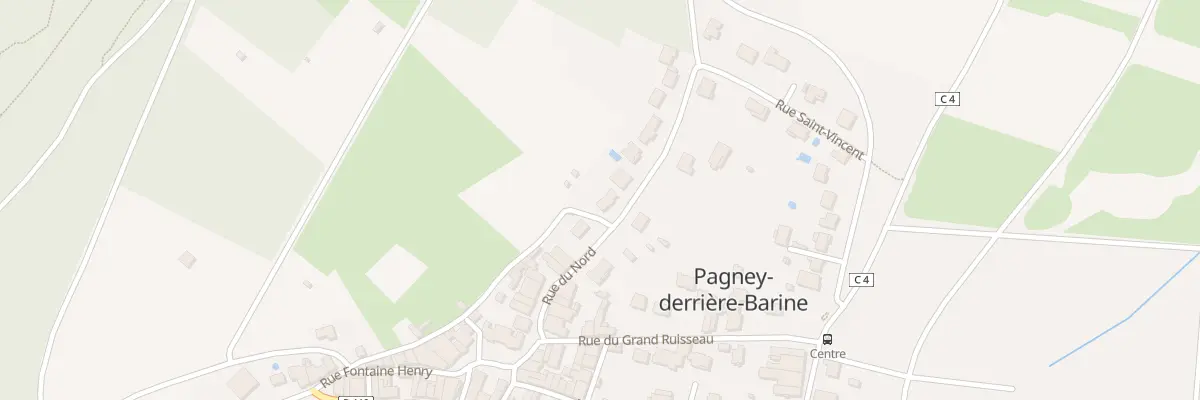 Plan du 113 Rue du Nord à Pagney-derrière-Barine