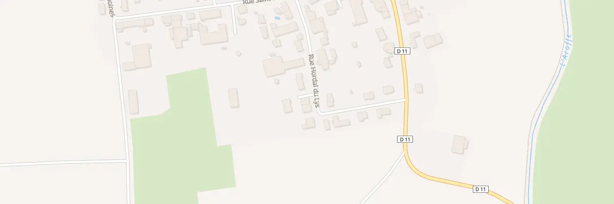 Plan du 28 Rue Hordal du Lys à Barisey-au-Plain