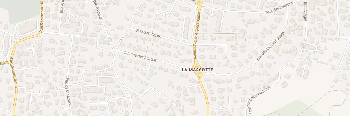Plan du 74 Av des Acacias à Six-Fours-les-Plages