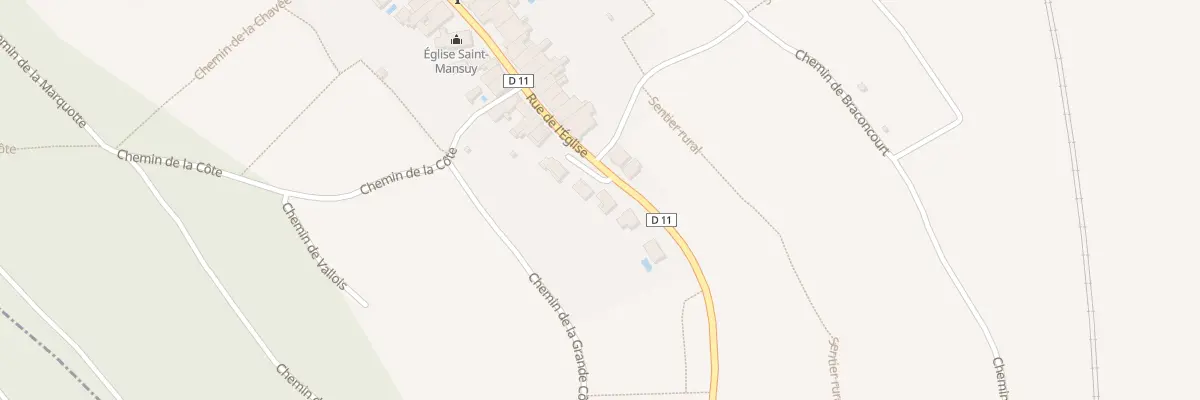Plan du 282 Rue de l’Eglise à Mont-le-Vignoble