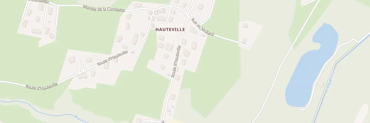 Plan du 1336 Rte d’Hauteville à Saint-Thibaud-de-Couz