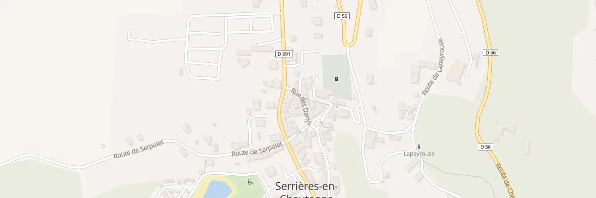 Plan du 201 Rue des denys à Serrières-en-Chautagne