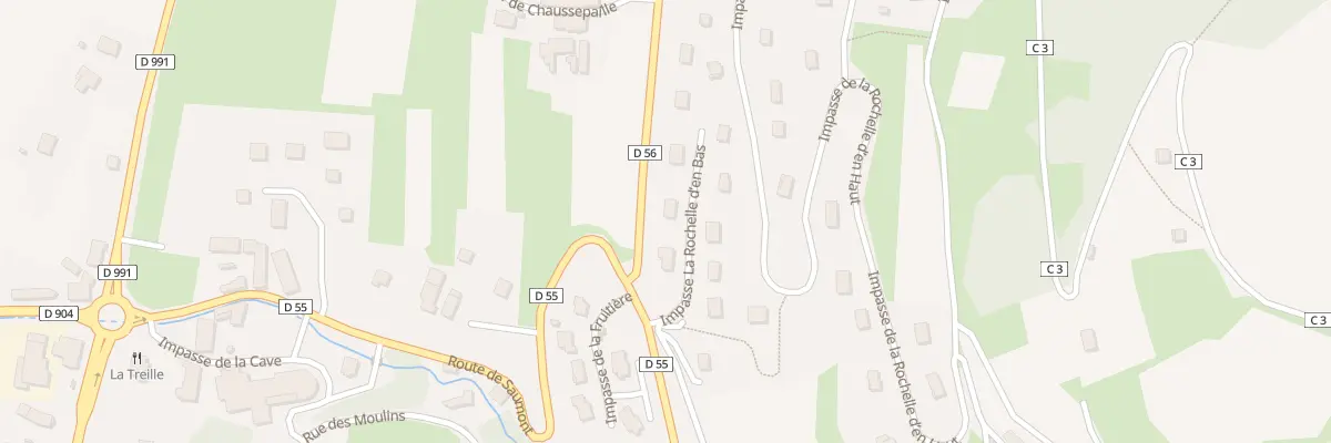 Plan du 75 Imp Rochelle d’En Bas à Ruffieux