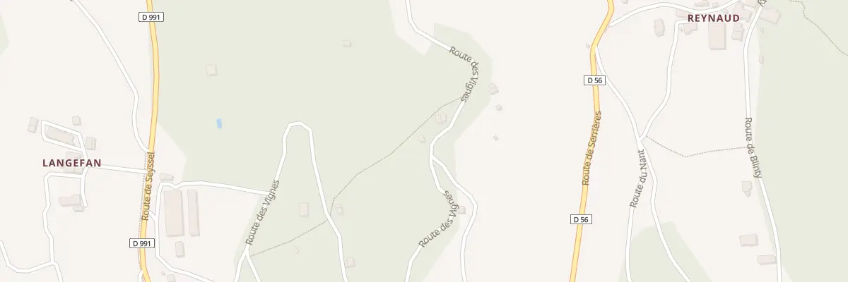 Plan du 5454F Les Verdannes à Motz