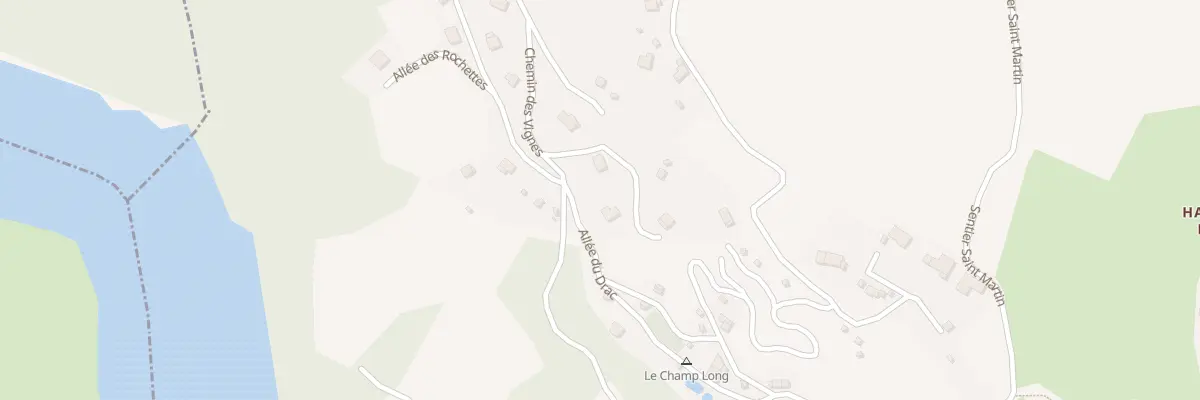 Plan du 5161 Lot Le Champlong à La Salle-en-Beaumont