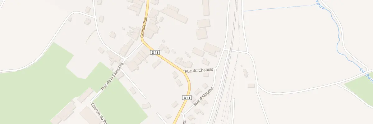 Plan du 47 Gr Grande Rue à Barisey-la-Côte