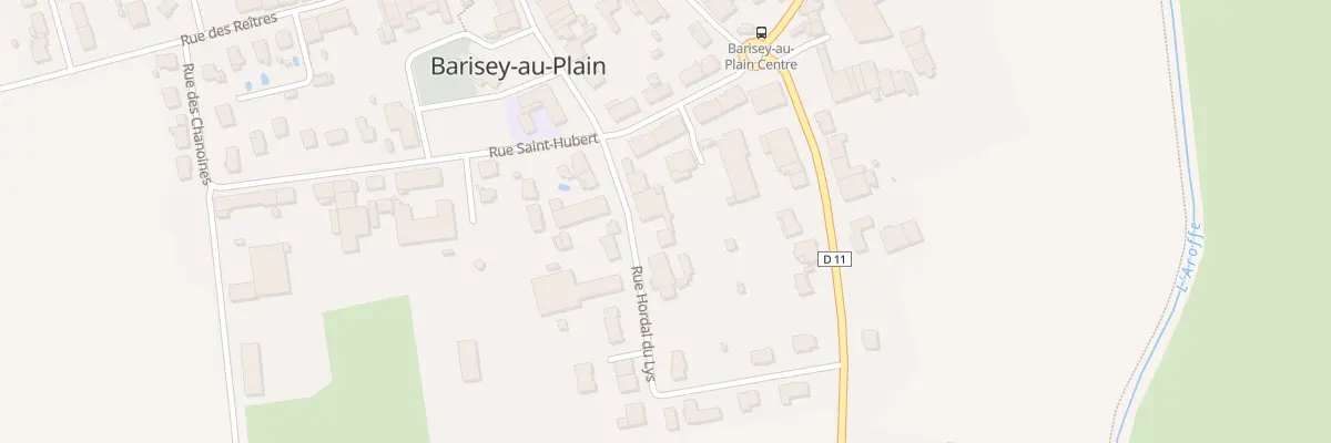 Plan du 19 Rue Hordal du Lys à Barisey-au-Plain