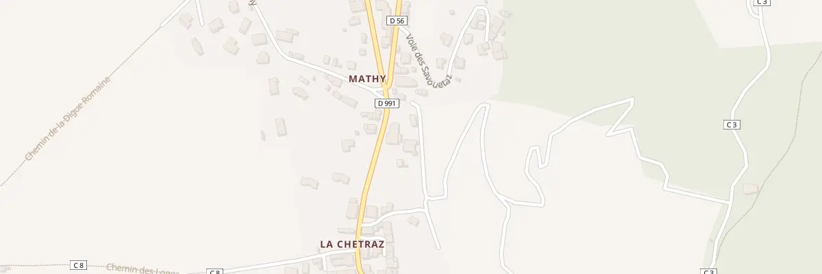 Plan du 3040 Rte des Allobroges à Serrières-en-Chautagne