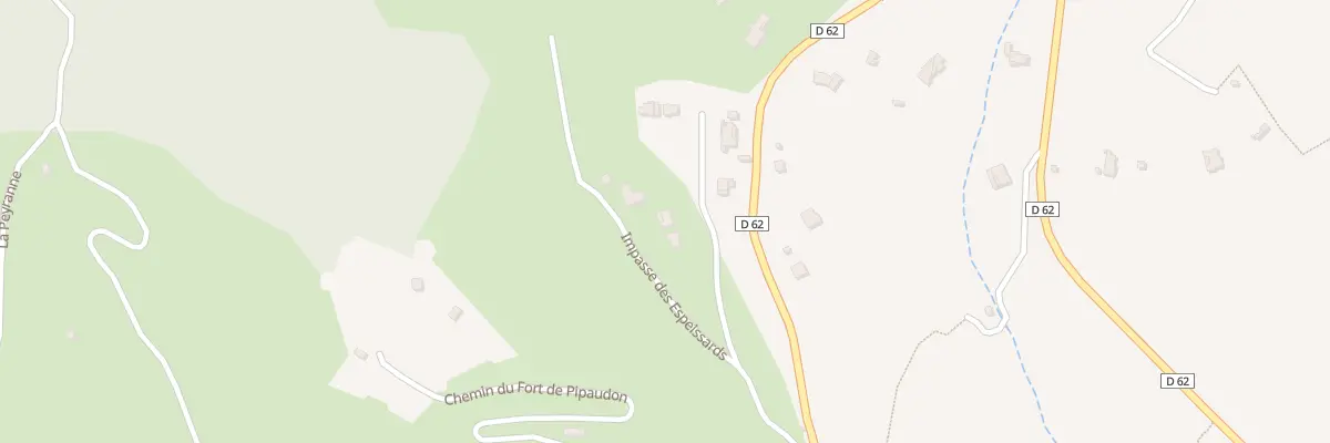 Plan du 9003 Les Espeissards à Évenos