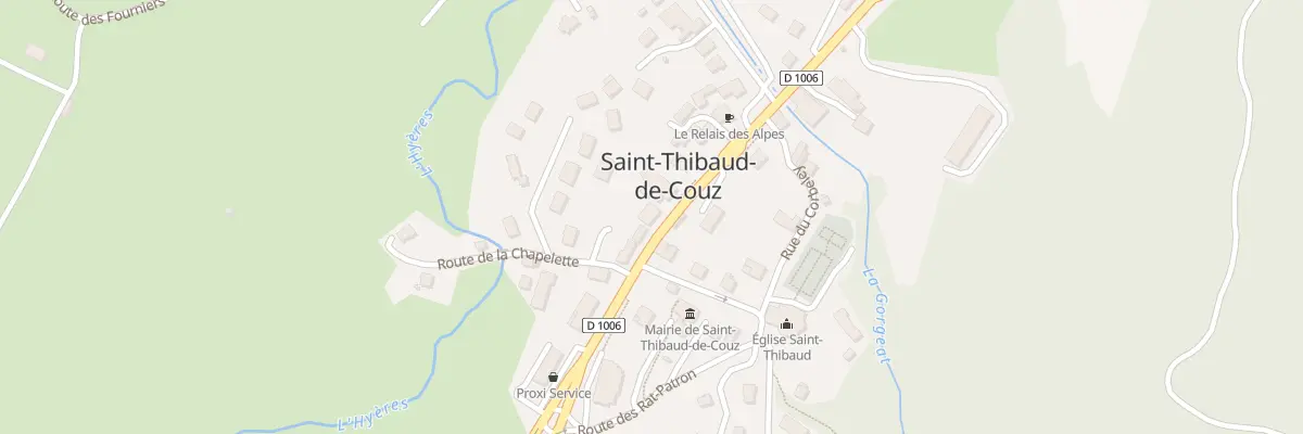 Plan du 2288 Rte de Chartreuse à Saint-Thibaud-de-Couz