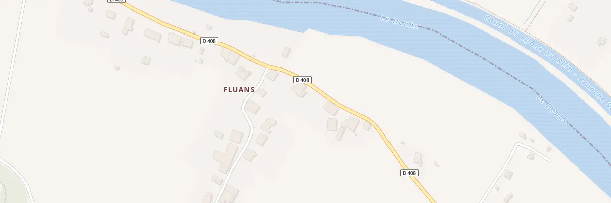 Plan du 26 Rte des Grottes à Roset-Fluans