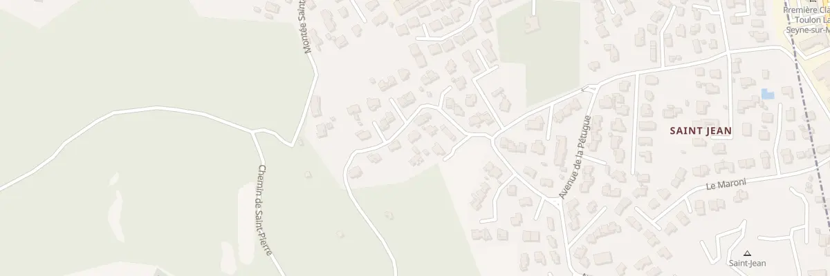 Plan du 285 Rue Henri Tholosan à Six-Fours-les-Plages