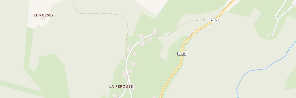 Plan du 14 Hameau de la Perouse à Villard-Saint-Sauveur