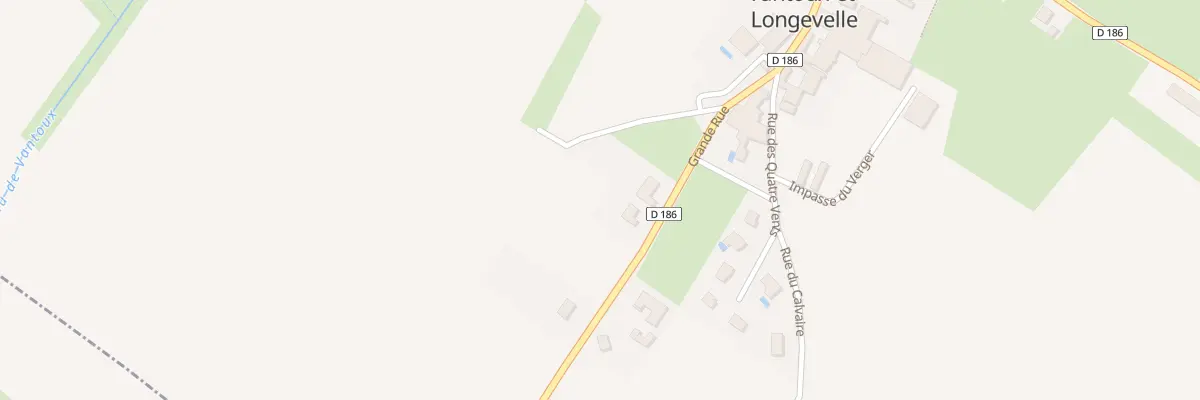 Plan du 52 Grande Rue à Vantoux-et-Longevelle