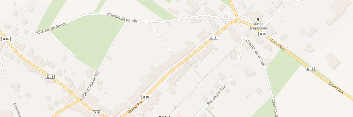 Plan du 31 Grand Rue à Fillières
