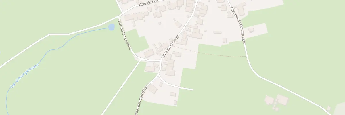 Plan du 21 Rue du Chanois à Gourgeon