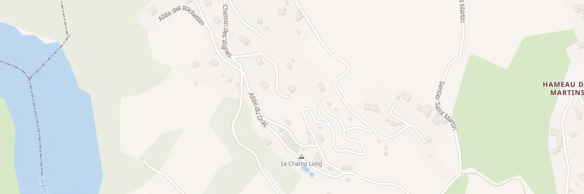 Plan du 139 Imp du Châtel à La Salle-en-Beaumont