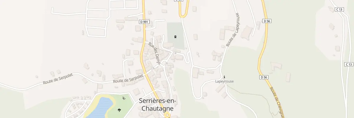 Plan du 114 Mte des 2 Évêques à Serrières-en-Chautagne