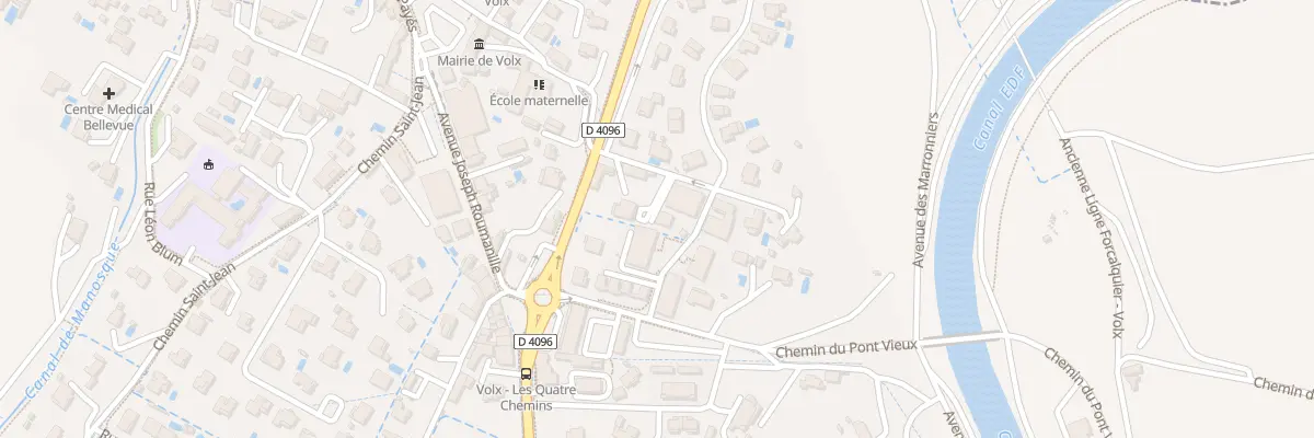 Plan du 30A Rue du Grand Pré à Volx