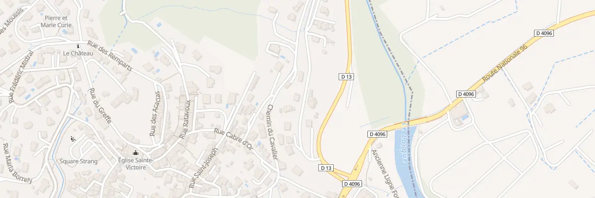Plan du 177 Ancienne Rte D Forcalquier à Volx