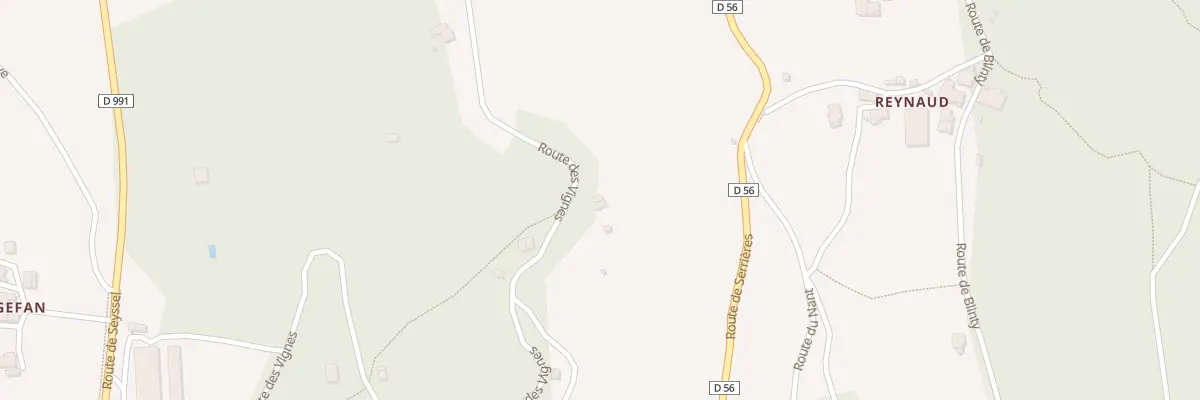 Plan du 1101 Rte des Vignes à Motz