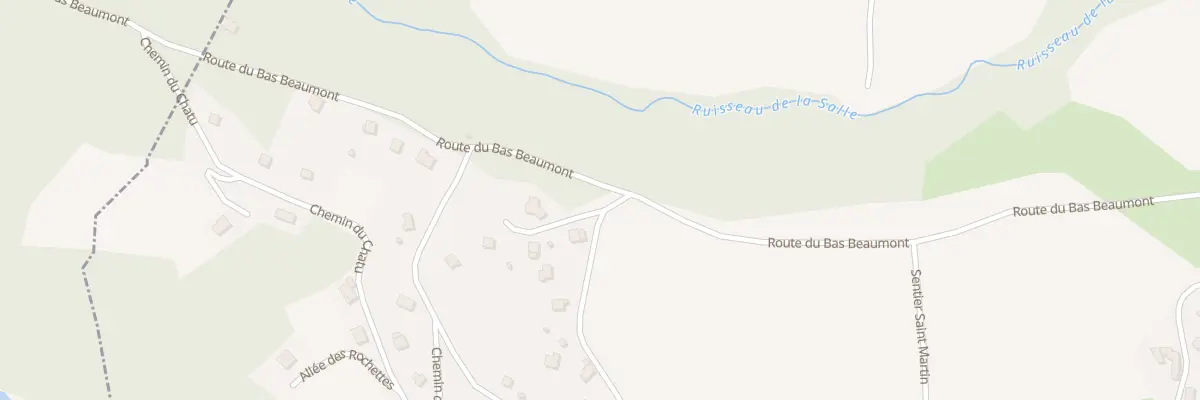 Plan du 24 Che du Petit Obiou à La Salle-en-Beaumont