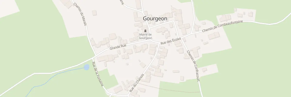 Plan du 4 Pl de l’Eglise à Gourgeon