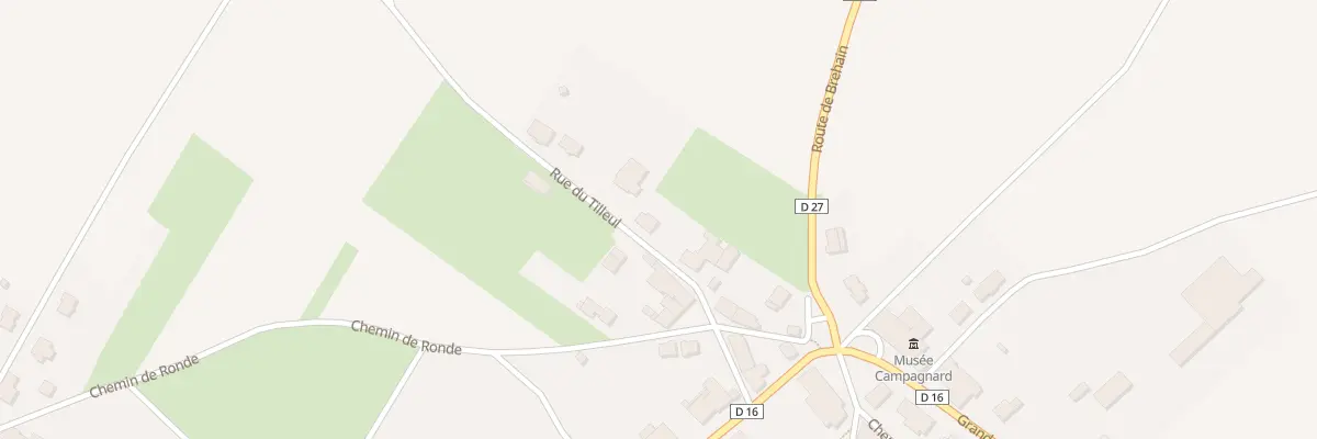 Plan du 12 Vose des Tilleuls à Fillières