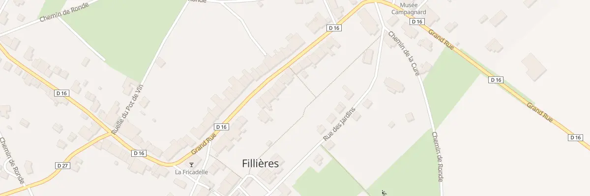 Plan du 24 Grand Rue à Fillières