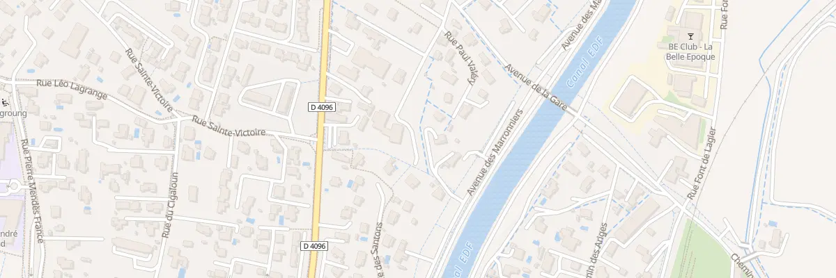 Plan du 6 Rue Paul Valery à Volx