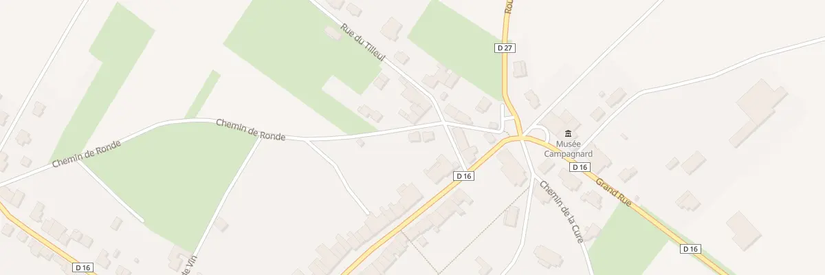 Plan du 1B Rue du Tilleul à Fillières