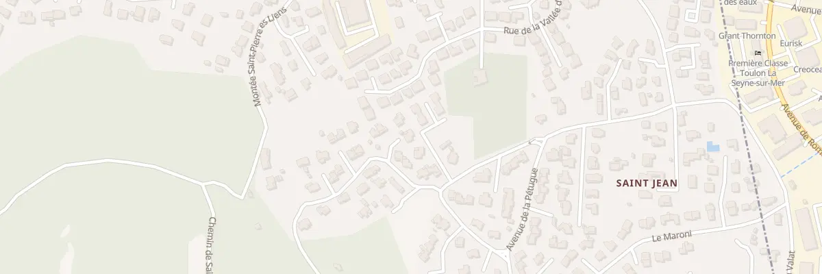 Plan du 204 Rue Henri Tholosan à Six-Fours-les-Plages
