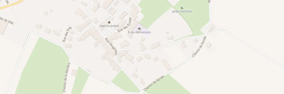 Plan du 3 Rue du Hallier à Fillières