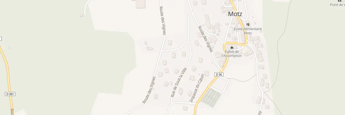 Plan du 5469F Sous la Ville à Motz